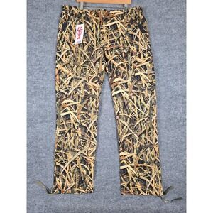 Bassdash Mens Camouflage Hunting Pants Water Resistant Stretch Size 40x34